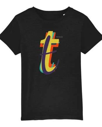 T for Tennis Black T-shirt