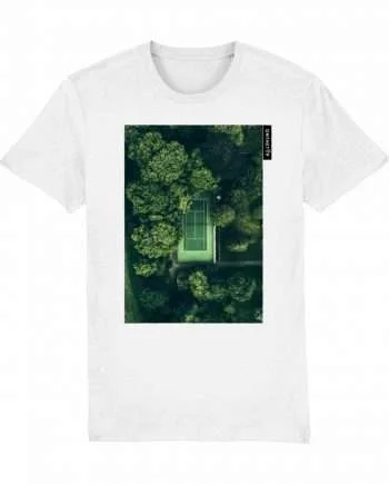 Perfect Tennis Court White T-shirt