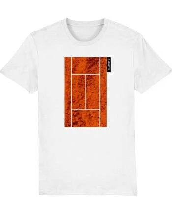 Tennis Clay Court White T-shirt