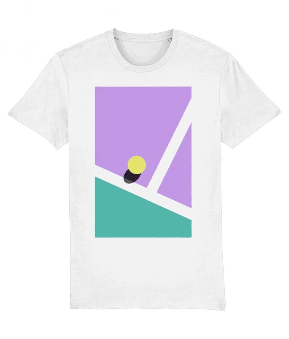 Deuce Side In Tennis White T-shirt