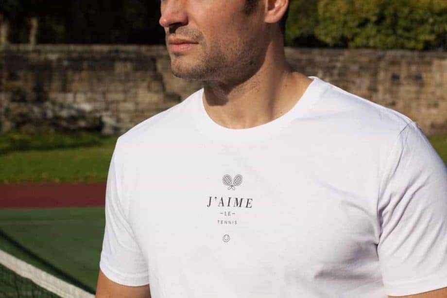 i love tennis white t-shirt