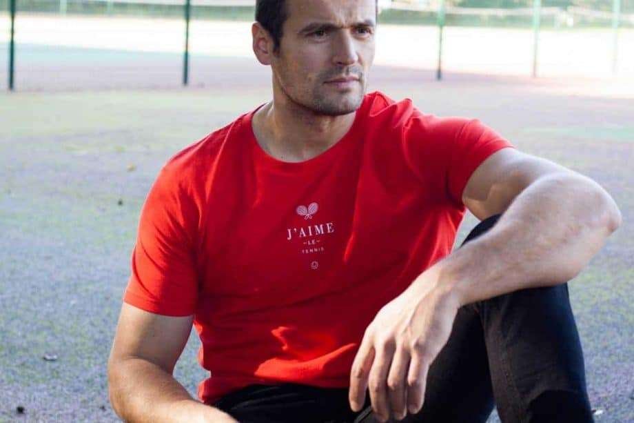 i love tennis red t-shirt