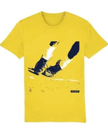 Before The Jump Golden Yellow Tennis T-shirt