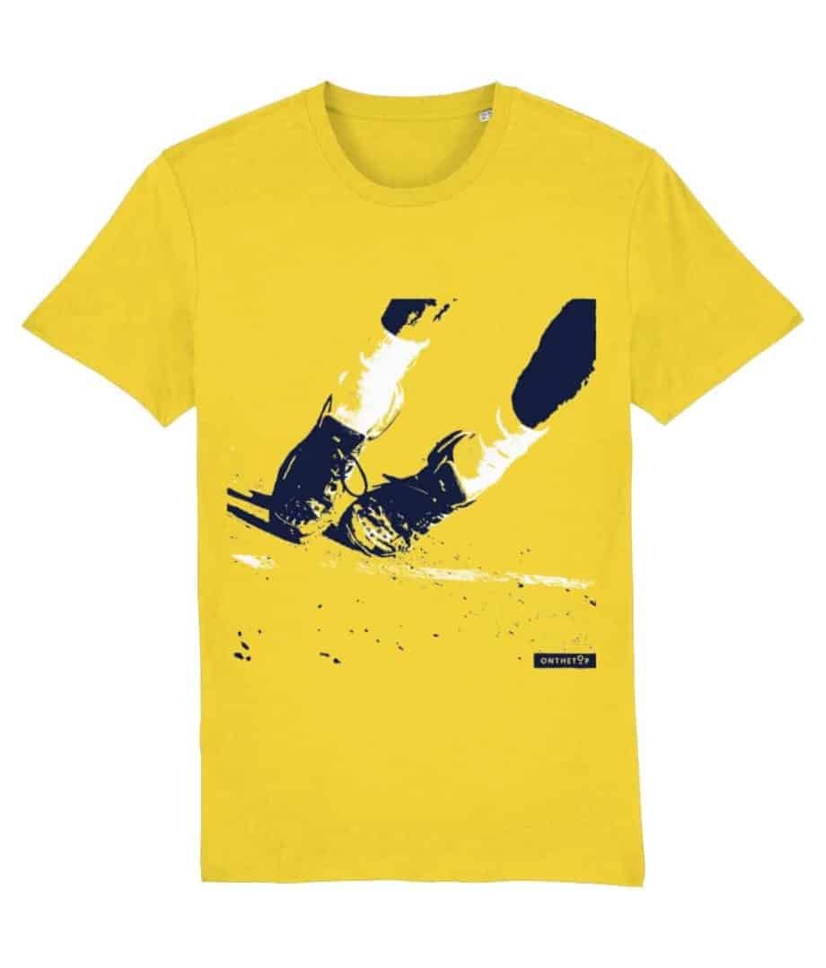 Before The Jump Golden Yellow Tennis T-shirt