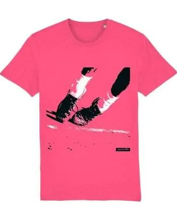 Before The Jump Pink Punch Tennis T-shirt