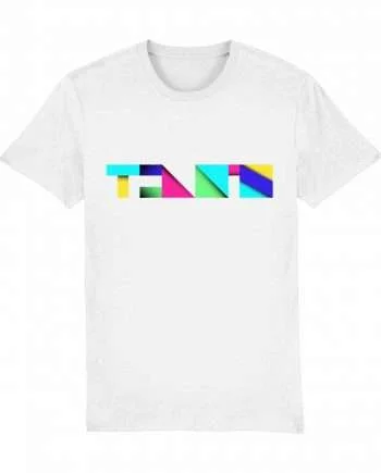 Colourful Tennis White T-shirt